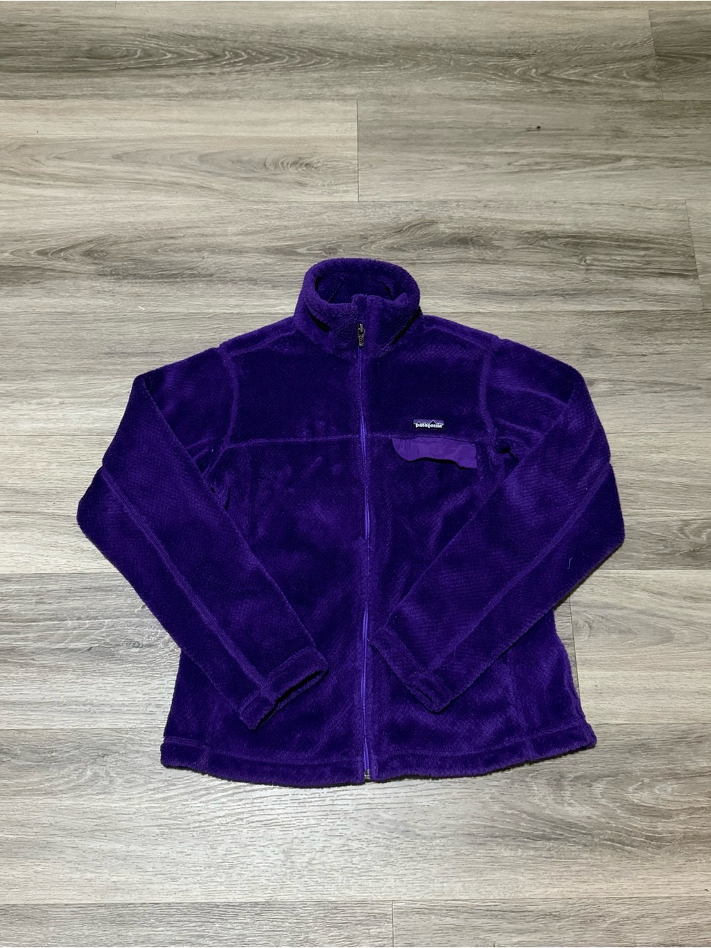 Patagonia Women’s Purple Full-Zip Fleece Jacket